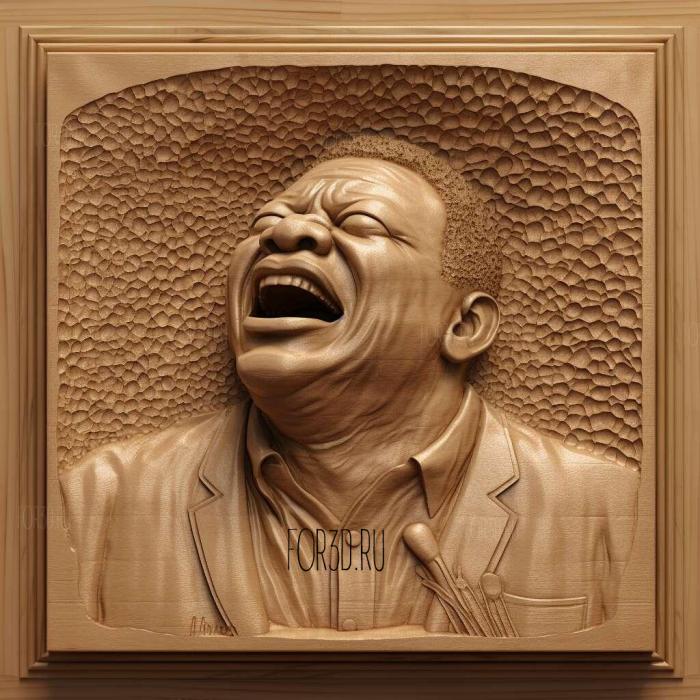 Luther Vandross 1 stl model for CNC
